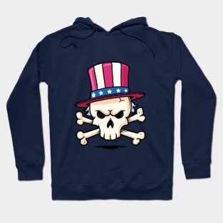 Uncle Sam Skull Hoodie